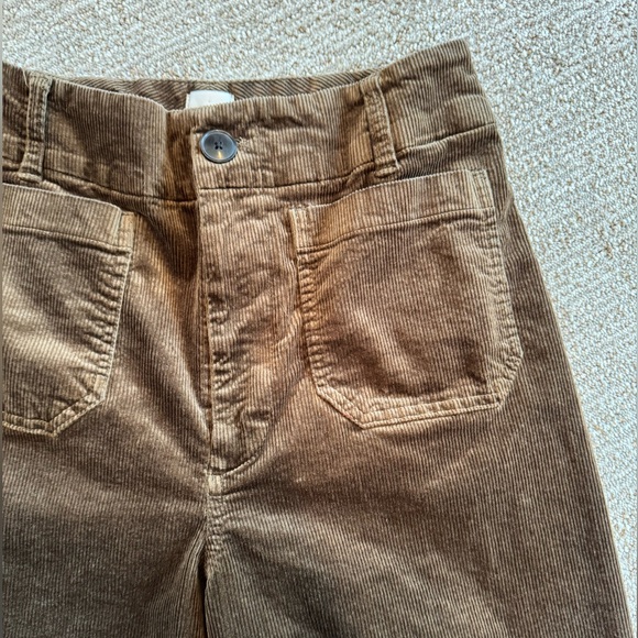 Maeve The Colette Full Length Corduroy 29T Olive - Picture 4 of 10